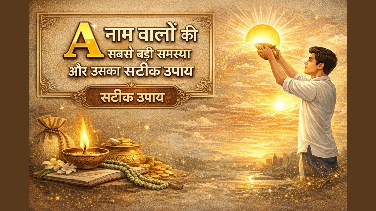 A नाम से शुरू होने वालों का जीवन क्यों उलझा रहता है? जानिए समाधान